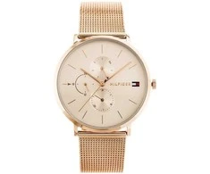 TOMMY HILFIGER Moteriškas laikrodis 1781944 Jenna Rožinio aukso spalvos