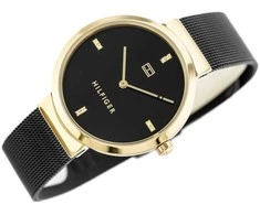 Tommy Hilfiger Moteriškas Laikrodis 1782216 LIBERTY Juodas Auksinis
