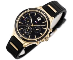 TOMMY HILFIGER Moteriškas laikrodis 1782282 EVE Juodas/Geltonas