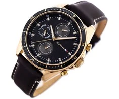 Tommy Hilfiger Vyriškas Laikrodis Parker 1791836 Juodas/Pilnas Rinkinys
