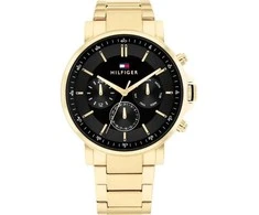 TOMMY HILFIGER Vyriškas laikrodis TYSON 1710589 Juodas-Auksinis