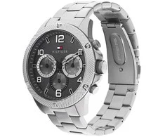 Laikrodis Tommy Hilfiger Vyriški Laikrodžiai 1792029 Blaze, Kvarcinis, Pilkas