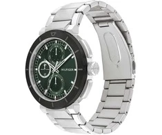 TOMMY HILFIGER Vyrų laikrodis Lorenzo 1792117 44mm sidabrinis