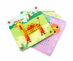 Tooky Toy Dėlionė su Smeigtukais Kūrybingoms Vaikams