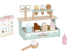 Tooky Toys TOOKY TOY Ledų kioskas Medinė ledainė