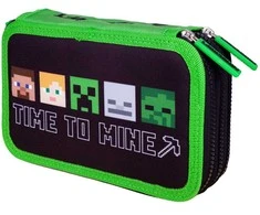 Astra Trigubas pieštukų dėklas be Minecraft įrangos