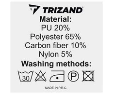 Tactical pirštinės XL- juodas Trizand 21770