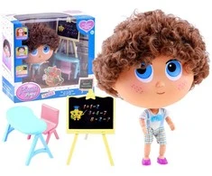 „Tymek“ lėlė, linksmybės mokykloje, Blackboard stalas