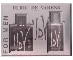 2 dalių rinkinys vyrams Ulric De Varens Men Eau De Toilette Purškiklis, 100ml