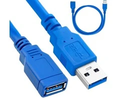 USB 3.0 kabelis prailgintuvas 1,5 m