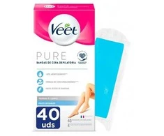depiliacinio vaško juostelės Veet C Cold Cold H Pure Sensitive Skin 40 vnt