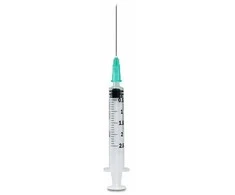 Syringe Pic 2,5ml 0,8X40mm švirkštai 100 Uvnt