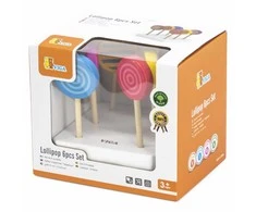 Viga Mediniai Lollipopai Rinkinys 6 vnt.