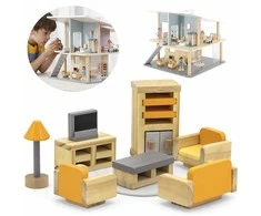 „Viga Polarb“ baldų rinkinys „Dollhouse“ salonui