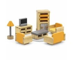 „Viga Polarb“ baldų rinkinys „Dollhouse“ salonui