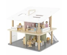 Viga Toys VIGA Medinės Lėlės Šeima 4 Figūros
