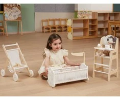 Viga Toys VIGA Lėlių Medinė Kolyvė PolarB