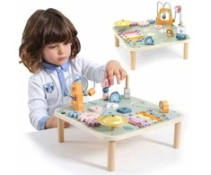 „Viga Polarb“ stalo mokomoji lentelė Dulcimer Loop Sensory Montessori