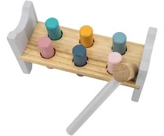 Viga Toys Medinių žaislų rinkinys Meškiukas VIGA PolarB