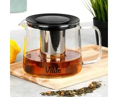Vilde Arbatinukas 1,5 l Stiklinis Karščiui Atsparus