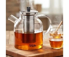 Vilde Arbatos Virdulys 1,5 l Stiklinis su Filtru