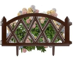 Vilde sodo tvorelė ruda 49x30 cm - dekoratyvi, tvirta, atspari oro sąlygoms