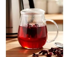 Vilde Stiklinė puodelis su infuzoriumi 530 ml