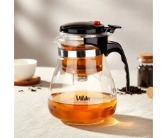 Vilde Stiklinis Arbatinukas su Filtru 1,65 l