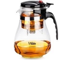 Vilde Stiklinis Arbatinukas su Filtru 1,65 l