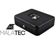 ISO TRADE Metalinis pinigų dėžutė Juoda Lockable 30x24x9cm