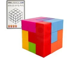 WOOPIE 3D Magnetiniai Tetris Kubai su Kortelėmis