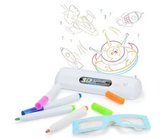 WOOPIE 3D Piešimo Lentelė su LED Apšvietimu