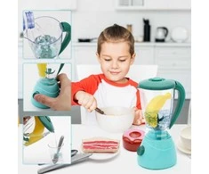 WOOPIE AGD rinkinys 3w1 Kavos aparatas, Mikseris, Blenderis su Šviesos ir Garso Efektais