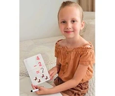 WOOPIE Edukacinės Fiszki Skaičiavimui 30 vnt. su Dėžute