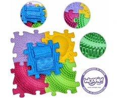 Woopie Sensoryinė Ortopedinė Puzzle Kilimėlis 5 el.