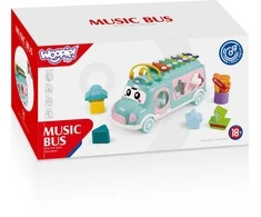 Woopie kūdikių muzikos rūšiavimas su cimbalais žaliaisiais