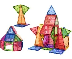 WOOPIE Magnetiniai Konstruktoriai Montessori 3D, 28 elementų