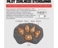 Woopie RC Robotas Dinozauras Stegozauras su nuotolinio valdymo funkcija