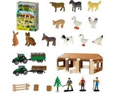 WOOPIE rinkinys Little Farmer XL Farm Figūrėlės