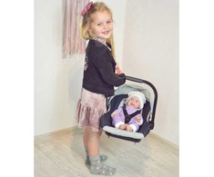 „Woopie Royal Doll“ vežėjas 33–48 cm