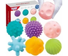 Woopie Sensory Blokai 6 el. Vaikams