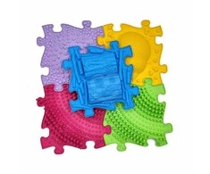 Woopie Sensoryinė Ortopedinė Puzzle Kilimėlis 5 el.