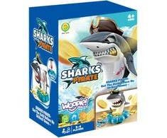 WOOPIE Žaidimas Crazy Shark | 4 žaidėjai | Moko kantrybės