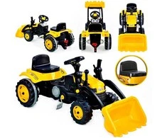 Woopie Pedaliniai Traktoriai Farmer MaxTrac Classic su Krovimo Funkcija