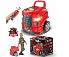 WOOPIE Vaikiška sunkiųjų automobilių montavimo rinkinys 61 vnt.