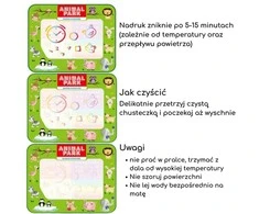 Vandens piešimo kilimėlis Animal Park 2in1 WOOPIE