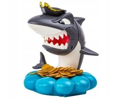 WOOPIE Žaidimas Crazy Shark | 4 žaidėjai | Moko kantrybės