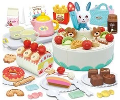 Woopie Žaislas Cukiernia Tortas su Arbatos Komplektu 85 vnt.
