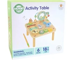 WOOPIE Žalias Edukacinis Stalas 5W1 - Muzikinis Labirintas