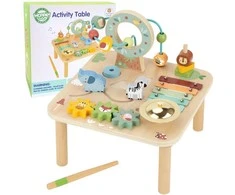 WOOPIE Žalias Edukacinis Stalas 5W1 - Muzikinis Labirintas